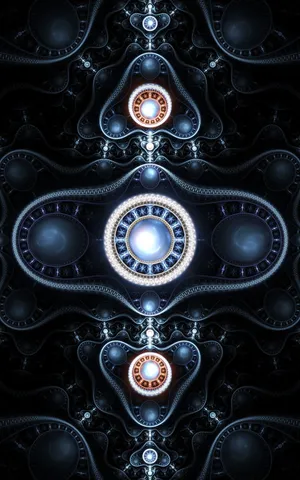 Abstract 3d Geometric Shapes Wallpaper