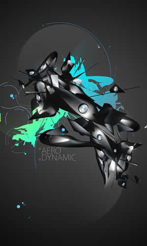 Abstract Aerodynamic Design Artwork Wallpaper
