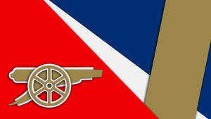 Abstract Arsenal Fc Screen Art Wallpaper