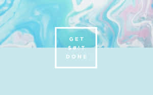 Abstract Art And Pastel Blue Aesthetic Tumblr Wallpaper