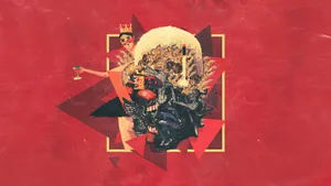 Abstract Artistic Album Cover Wallpaper