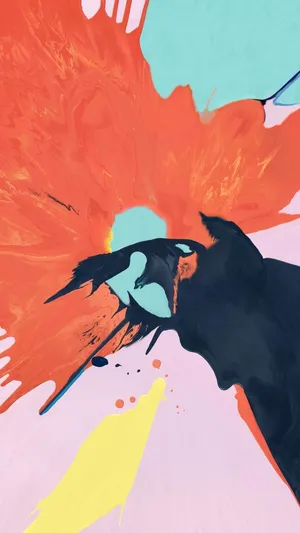 Abstract Artistic Explosion Wallpaper