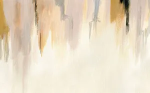 Abstract Beige Cream Artwork Wallpaper