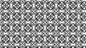 Abstract Black-and-white Pattern Wallpaper