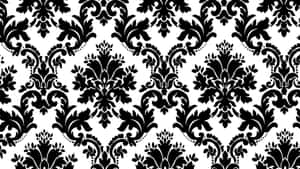 Abstract Black-and-white Pattern. Wallpaper