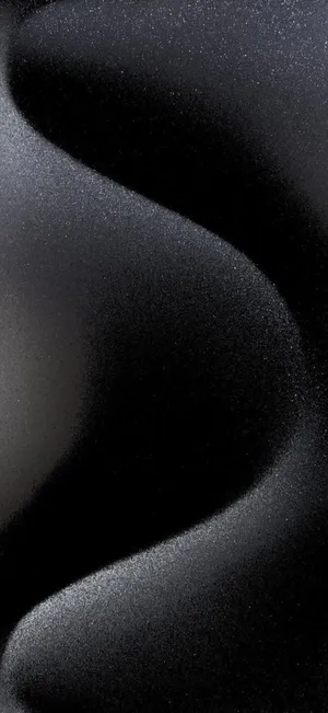 Abstract Black Curves Wallpaper