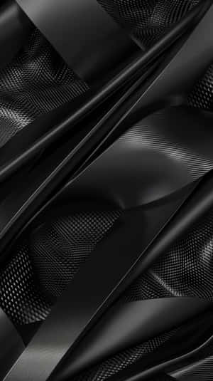 Abstract Black Curvesand Textures Wallpaper