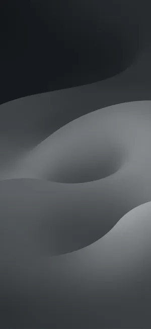 Abstract_ Black_ Gradient_ Waves Wallpaper