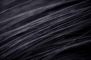 Abstract Black Hair Texture Wallpaper