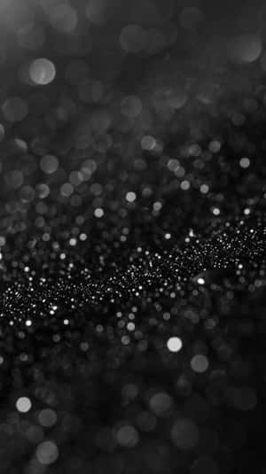 Abstract Black Sparkle Texture Wallpaper