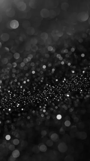 Abstract Black Sparkle Texture Wallpaper