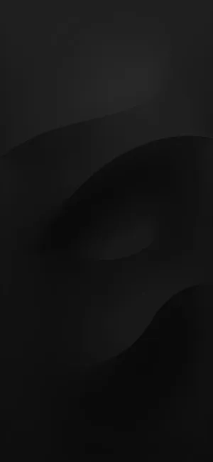 Abstract Black Waves Texture Wallpaper