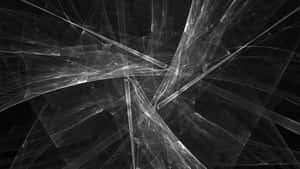 Abstract Black White Light Fibers4 K Wallpaper