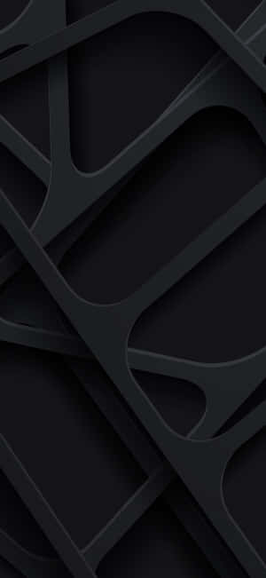 Abstract Black3 D Patterni Phone Wallpaper Wallpaper