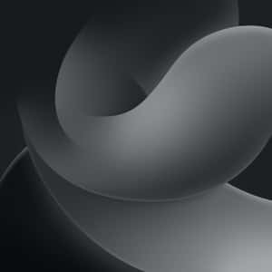 Abstract Blackand Grey Swirls Wallpaper