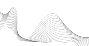 Abstract Blackand White Wave Pattern Wallpaper