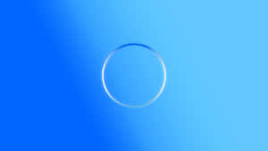 Abstract Blue Backgroundwith Circle Wallpaper