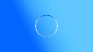 Abstract Blue Backgroundwith Circle Wallpaper