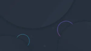 Abstract Blue Circles Background Wallpaper