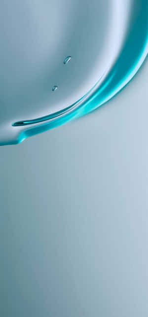 Abstract Blue Curve Art Wallpaper