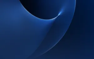 Abstract Blue Curve Wallpaper S7 Wallpaper
