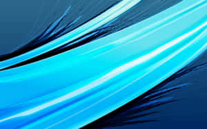 Abstract Blue Energy Flow Wallpaper