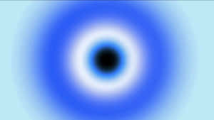 Abstract Blue Eye Blur Background Wallpaper