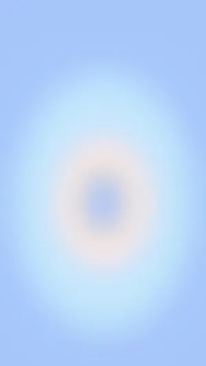 Abstract Blue Gradient Concentric Circles Wallpaper