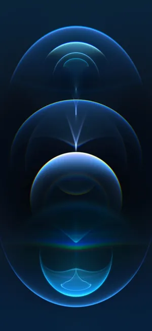 Abstract Blue Lines Iphone Live Wallpaper