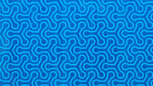 Abstract Blue Pattern Design Wallpaper