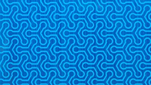 Abstract Blue Pattern Design Wallpaper