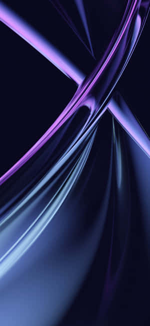 Abstract Blue Purple Light Streaks Wallpaper