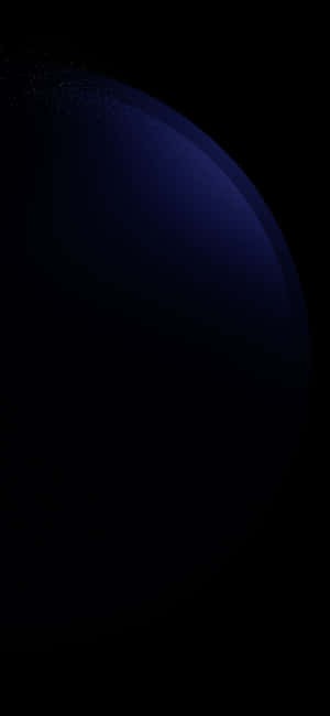 Abstract Blue Sphere Dark Background Wallpaper