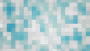 Abstract Blue Square Pattern Wallpaper