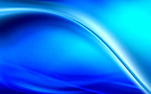 Abstract Blue Wave Background Wallpaper