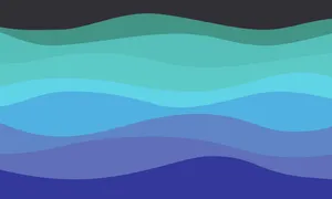 Abstract Blue Waves Background Wallpaper