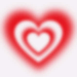 Abstract Blurred Heart Aura Wallpaper