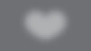 Abstract Blurry Heart Shape Wallpaper