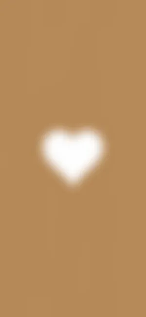 Abstract Blurry Heart Shaped Light Wallpaper