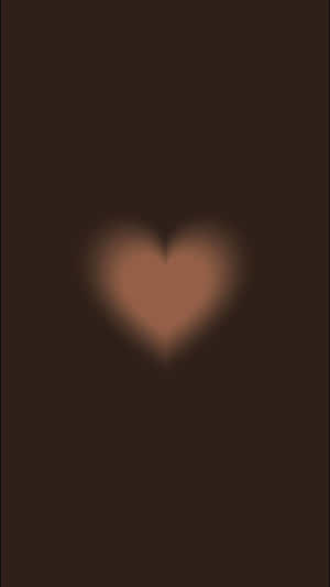 Abstract Blurry Heart Shaped Light Wallpaper