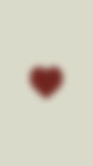 Abstract Blurry Heart Shapes Wallpaper