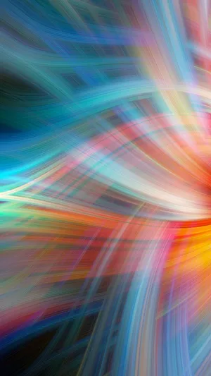 Abstract Blurry Light Streaks Wallpaper