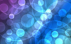 Abstract Bokeh Circles Background Wallpaper