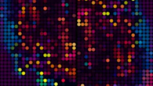 Abstract Bokeh Dots Background Wallpaper