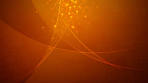 Abstract Burnt Orange Lights Wallpaper