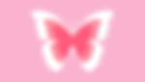 Abstract Butterfly Aura Effect Wallpaper