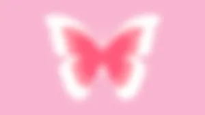 Abstract Butterfly Aura Effect Wallpaper