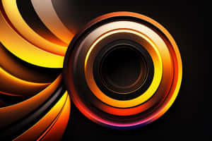 Abstract Circle Gradient Design Wallpaper