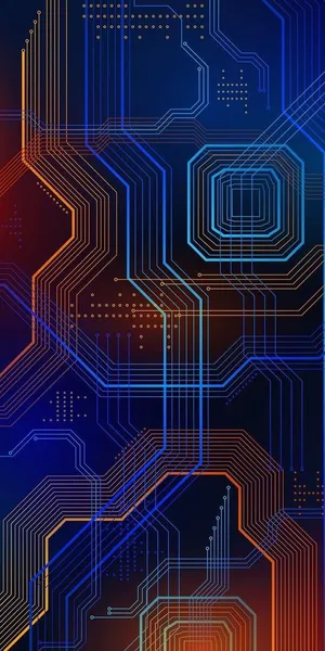 Abstract Circuitry Background Wallpaper