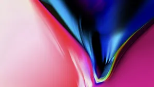 Abstract Color Wave Art Wallpaper